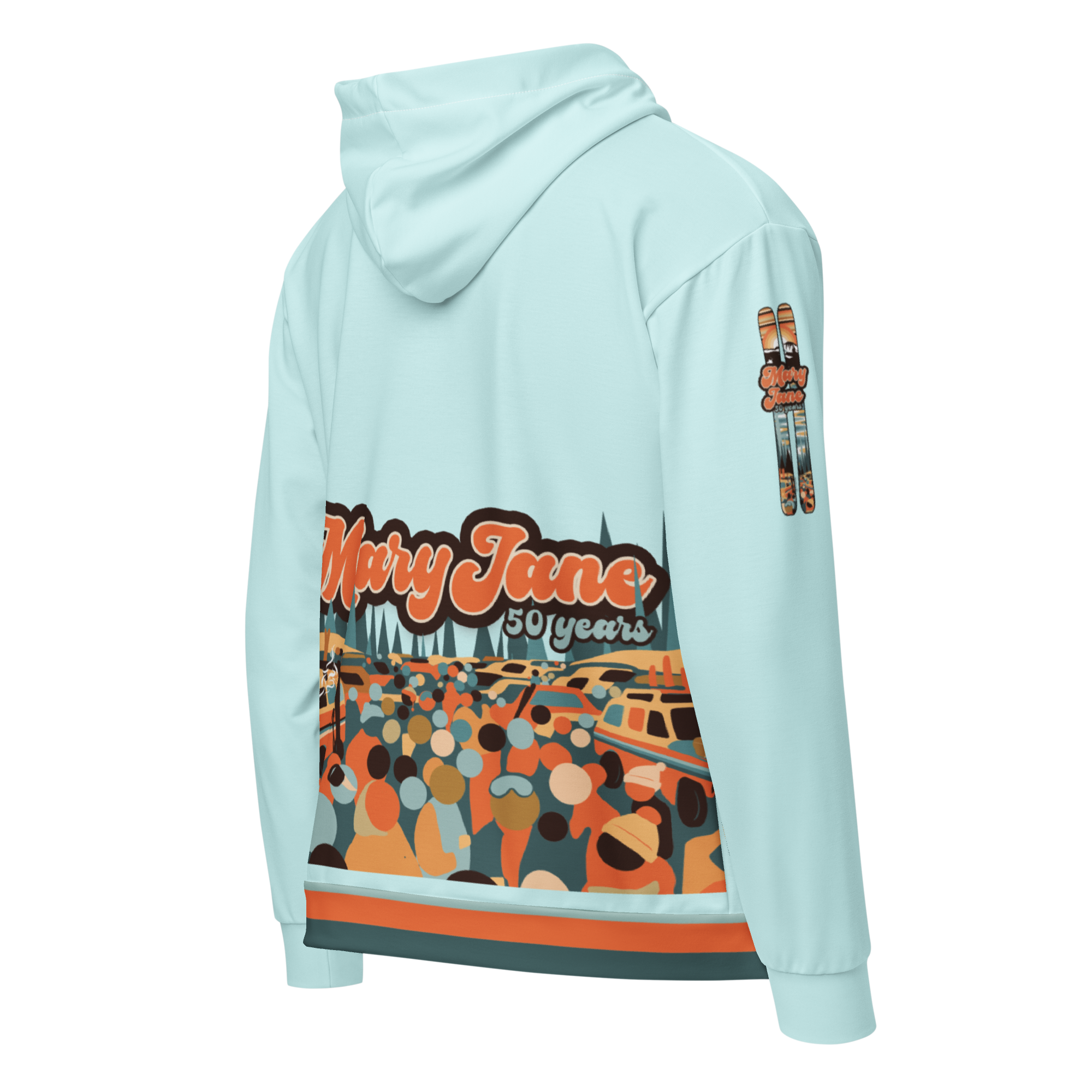 Mary Jane Vintage Style Zip Hoodie | UPTRIPPING